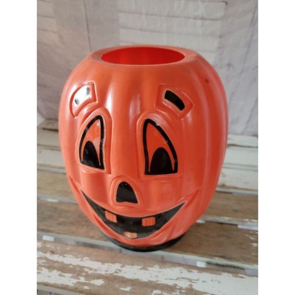 Pumpkin blow mold cover pathway Halloween decor light up - Picture 8 of 10